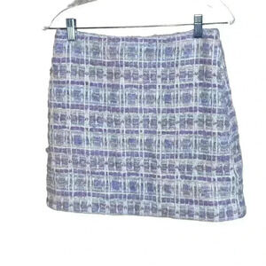 House of Harlow 1960 tweed mini skirt lined size 6